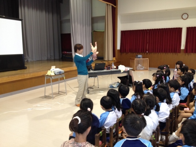 年長組親子が「誕生学を学びました！