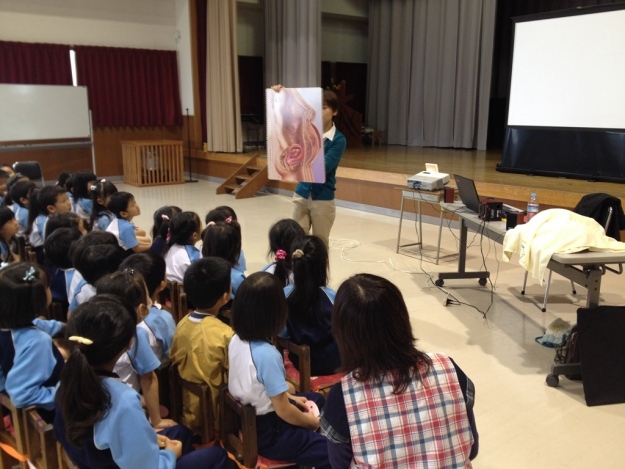 年長組親子が「誕生学を学びました！