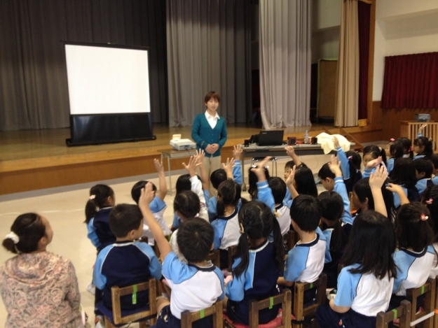 年長組親子が「誕生学を学びました！