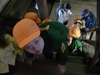 園外保育で高知城に行きました！